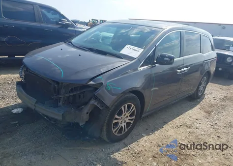 2011 Honda Odyssey Ex-L z USA, uszkodzony, nr VIN 5FNRL5H60BB018121